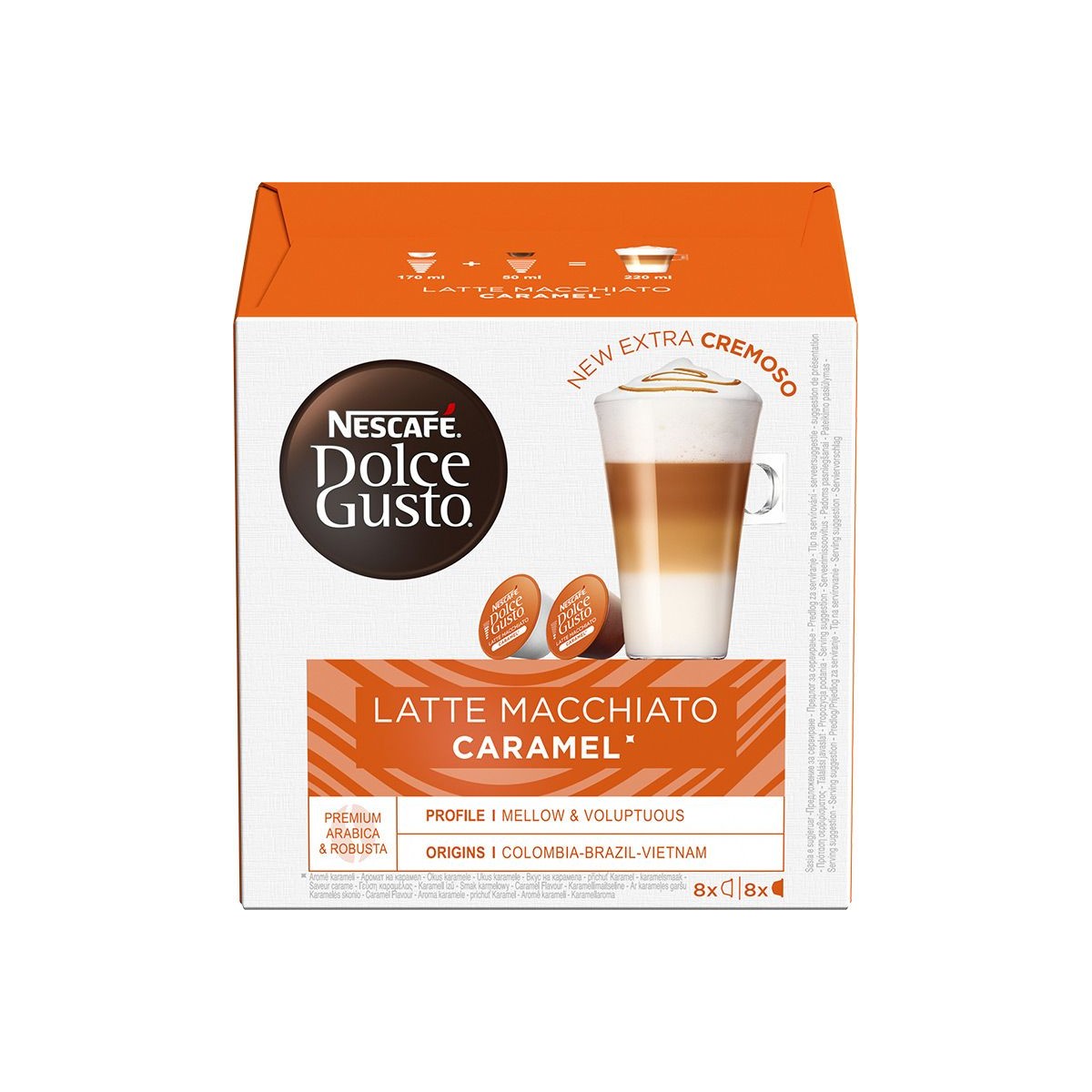 NESCAFÉ Dolce Gusto Latte Macchiato karamel 145g