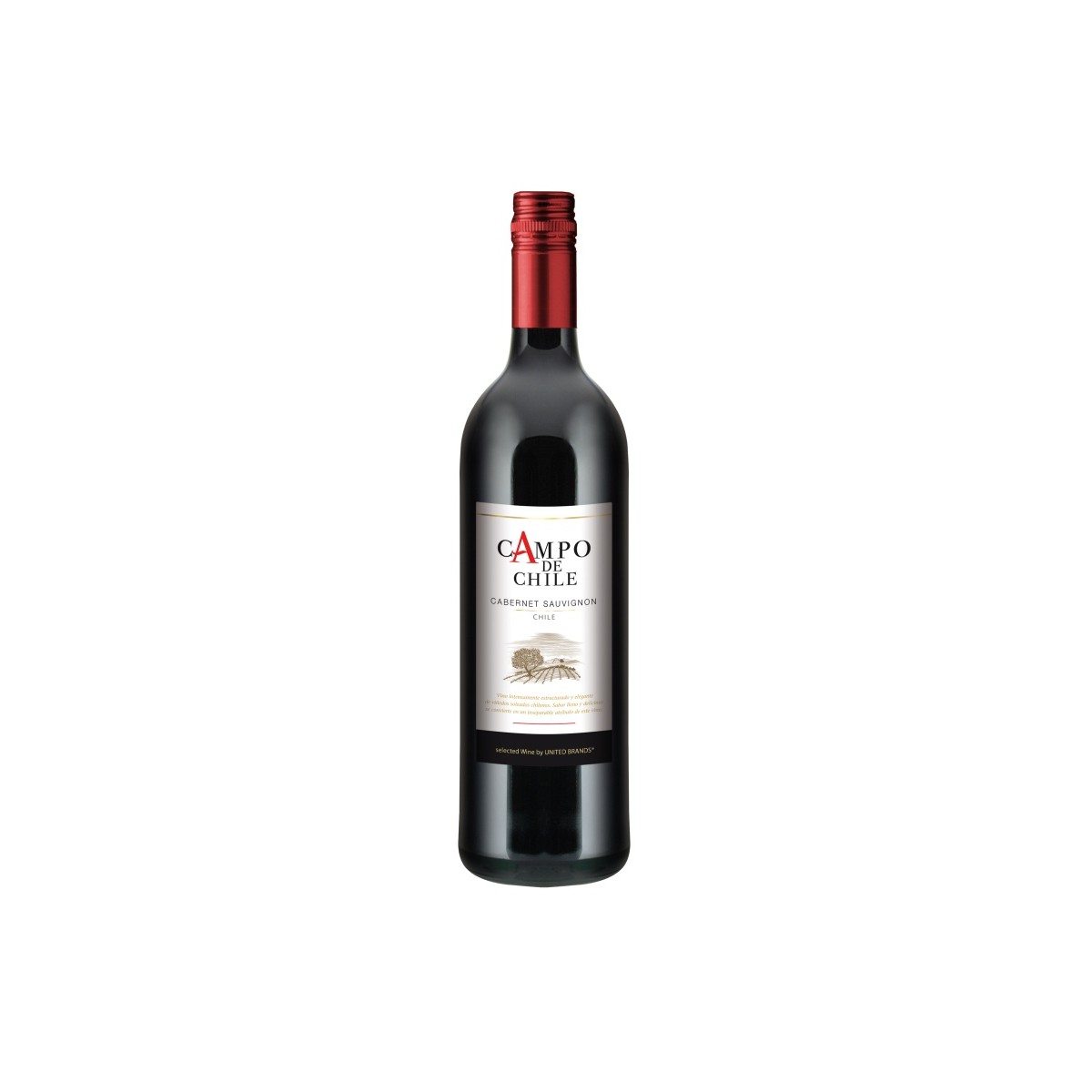 Cabernet Sauvignon 0,75l - Campo de Chile