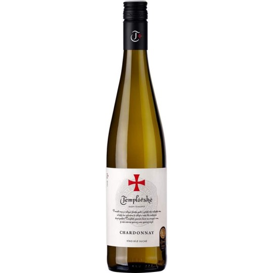 Chardonnay 0,75l - Templářské sklepy