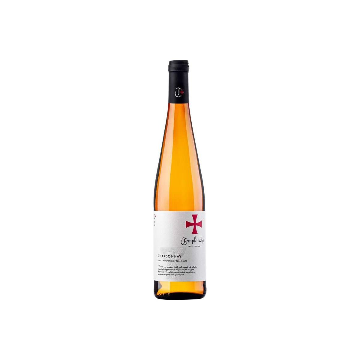 Chardonnay 0,75l pozdní sběr- Templářské sklepy