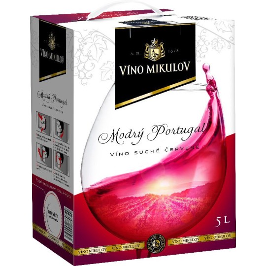 Modrý Portugal 5l box - Mikulov