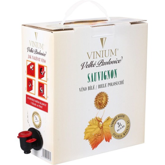 Sauvignon 3l box - Vinium Velké Pavlovice