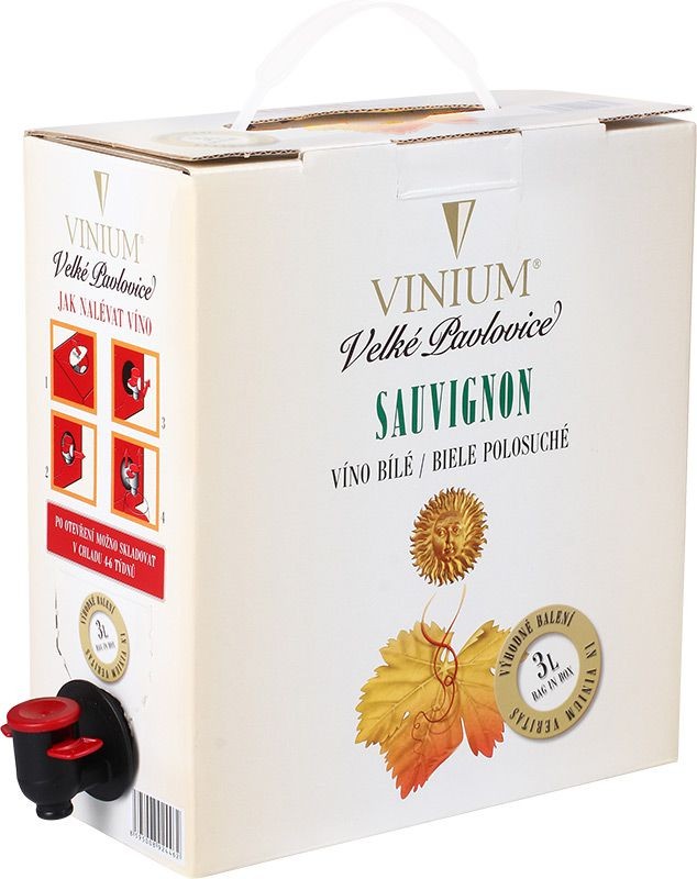 Sauvignon 3l box - Vinium Velké Pavlovice