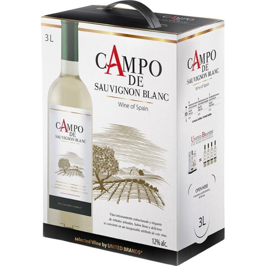 Sauvignon Blanc 3l box - Campo