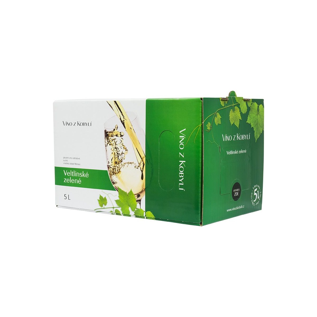 Veltlínské zelené 5l box - Patria Kobylí