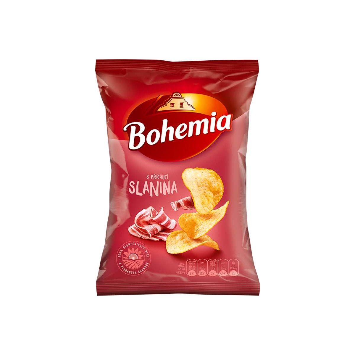 Bohemia chips slanina 70g