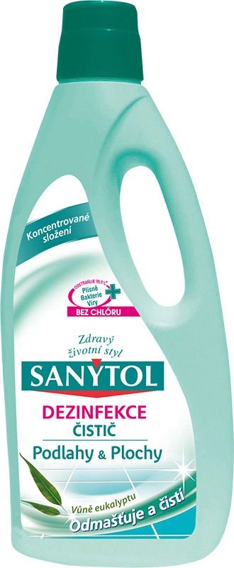 Sanytol dezinfekce univerzální čistič na podlahy a plochy 1l - Eukalyptus