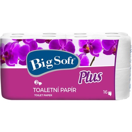 Toaletní papír Big Soft Plus 2vr. 16ks