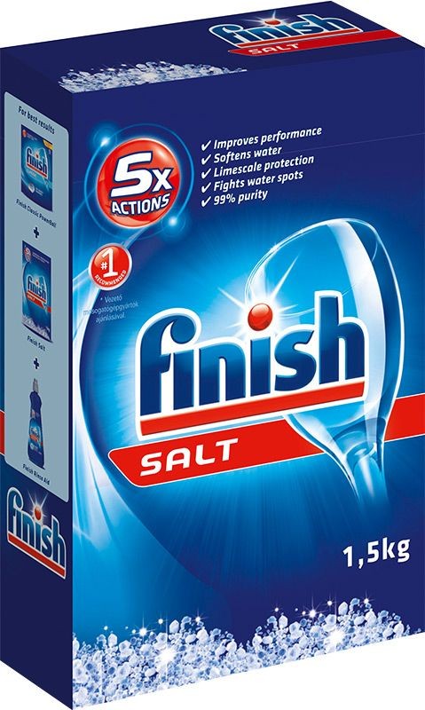 Finish salt - sůl do myčky 1,5kg