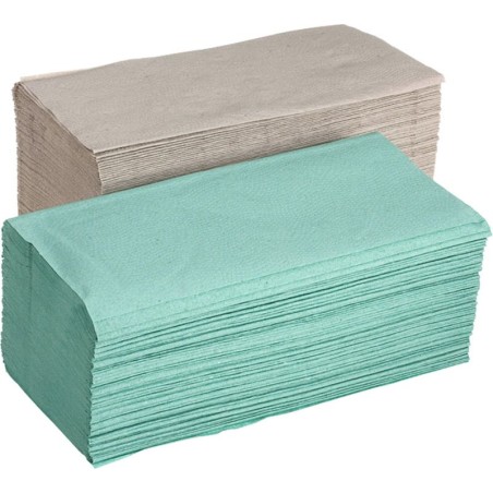 Papírové ručníky ZZ 1vr šedé 250ks