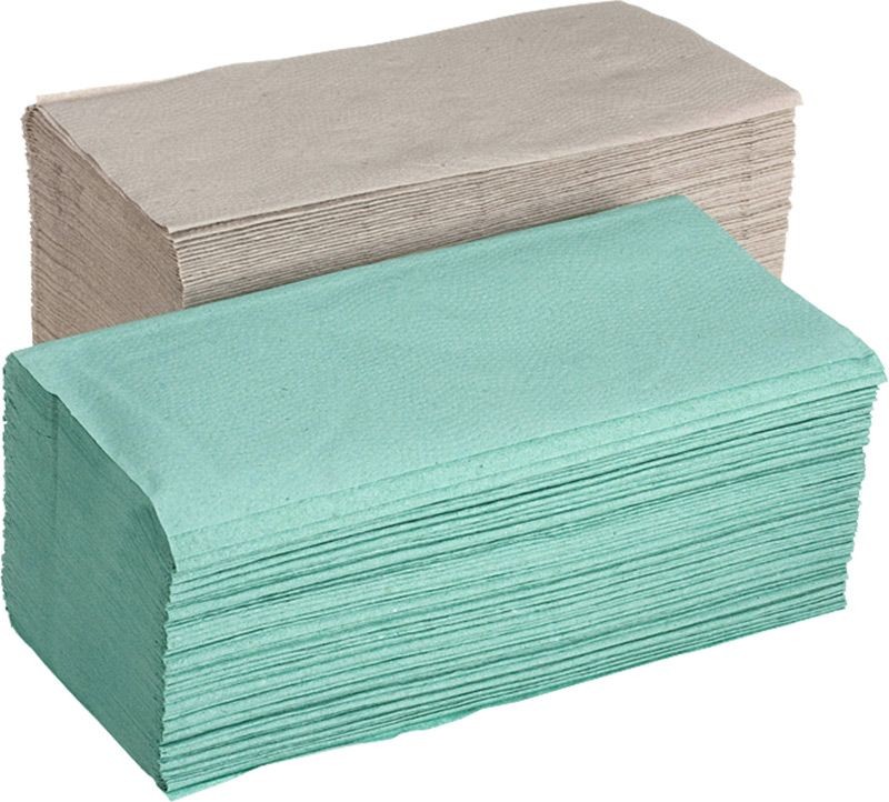 Papírové ručníky ZZ 1vr šedé 250ks