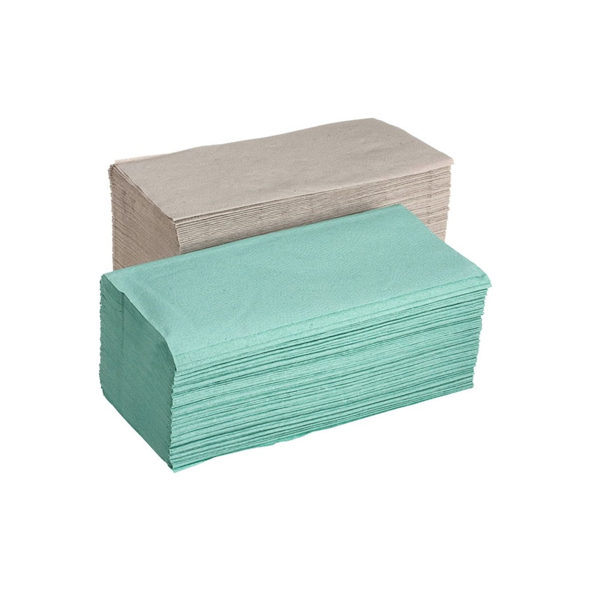 Papírové ručníky ZZ 1vr zelené 250ks