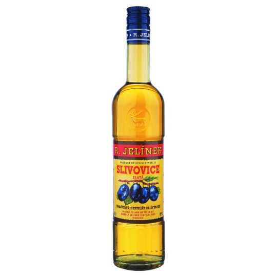 Slivovice Jelínek gold 45% 0,5l