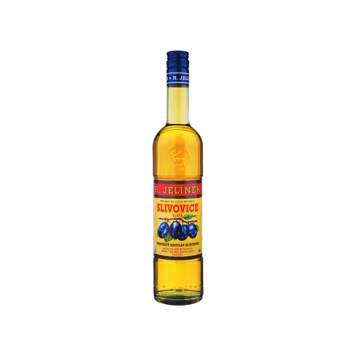 Slivovice Jelínek gold 45% 0,5l