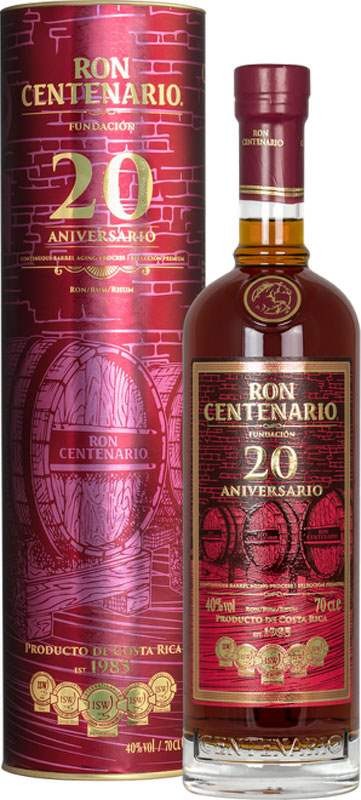 Ron Centenario Fundación 20 Aňos 0,7l