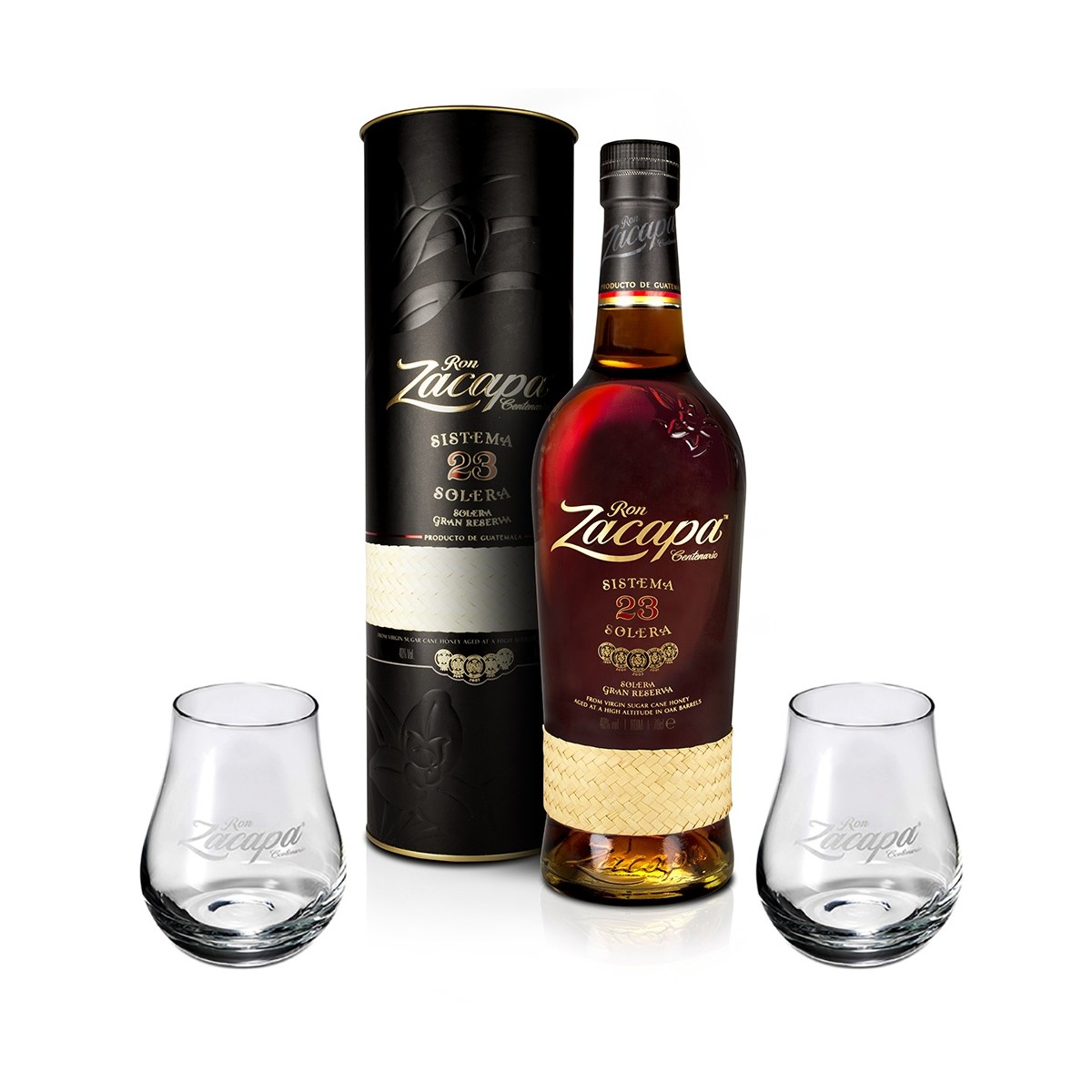 Ron Zacapa Centenario 23 Aňos 0,7l + 2x sklenička