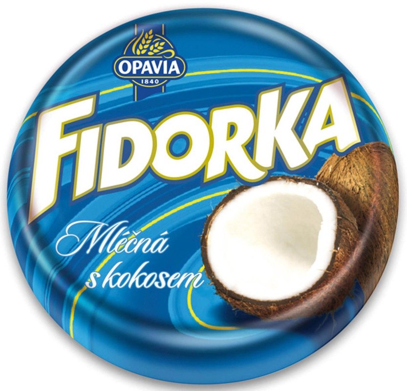Fidorka mléčná s kokosem 30g