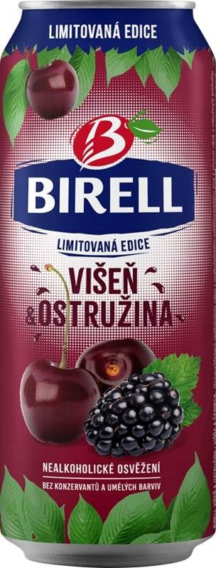 Birell Višeň & ostružina 0,5l - plech