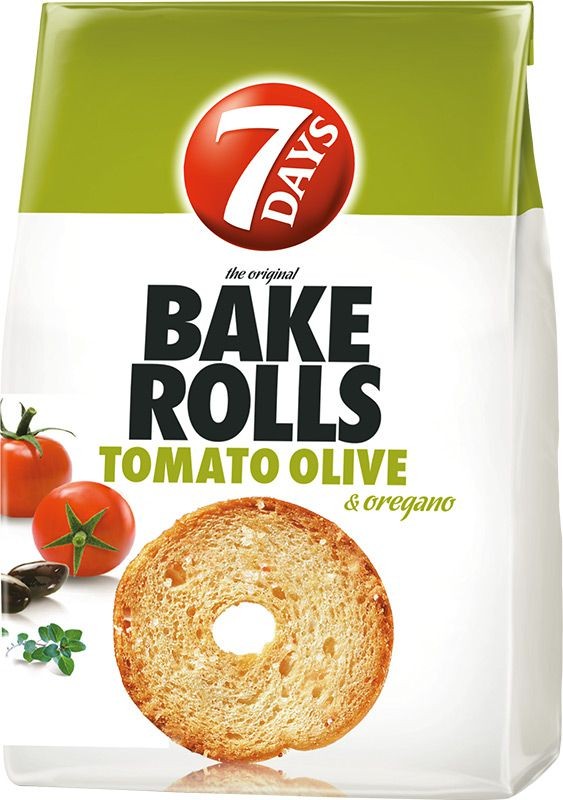 Bake rolls tomato & olivy & oregáno 80g