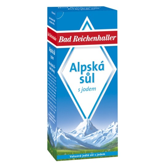 Sůl Alpská s jódem 500g