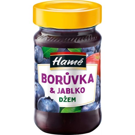 Džem borůvka & jablko 260g - Hamé