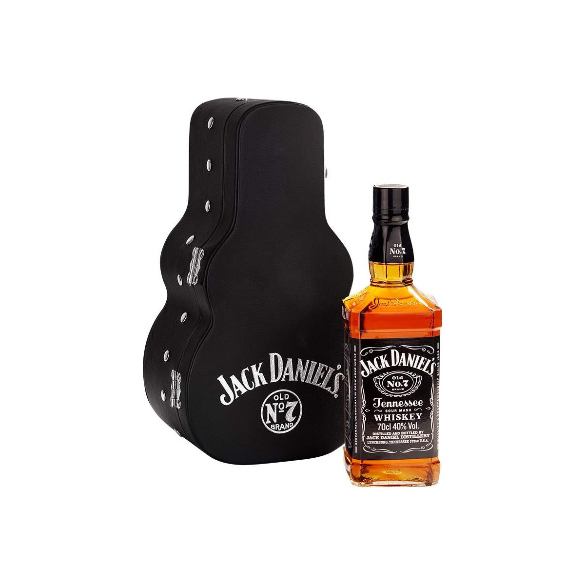 Jack Daniel's Tennessee Whiskey 0,7l - dárkový box kytara