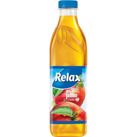 Relax jablko 100% 1l - PET