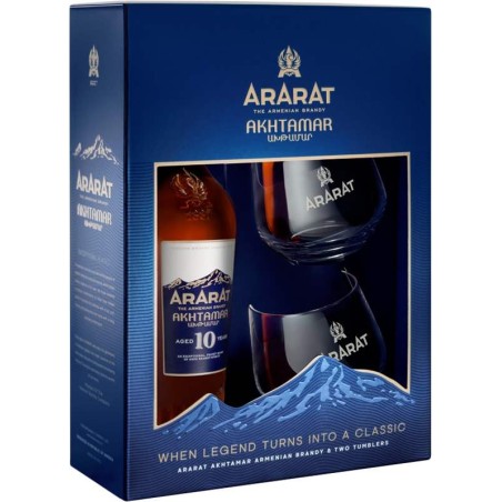 Ararat 10 YO 0,7l + kazeta 2x sklo