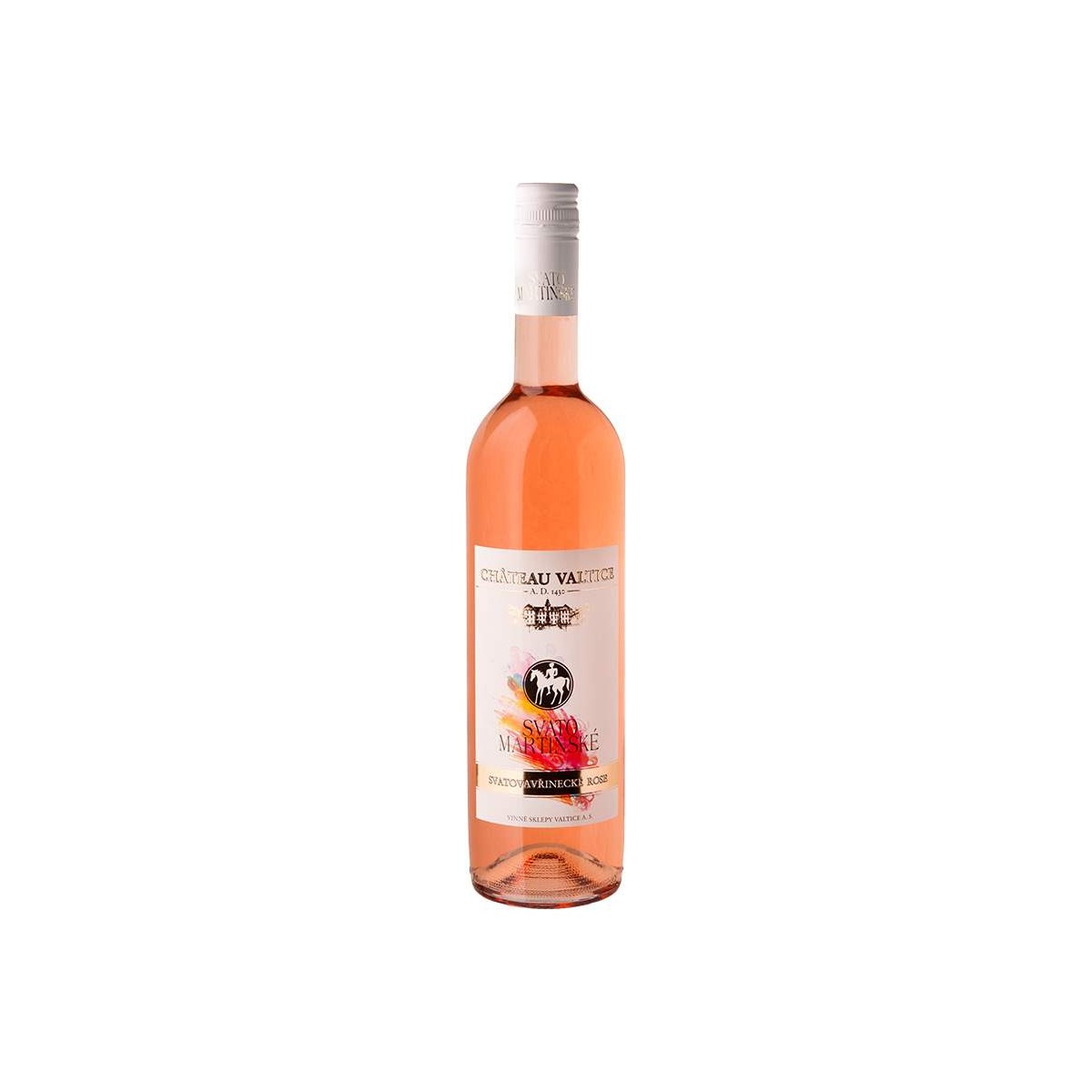 Svatomartinské Svatovavřinecké rosé 0,75l - VS Valtice