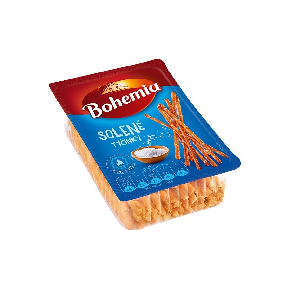 Bohemia tyčinky slané 80g