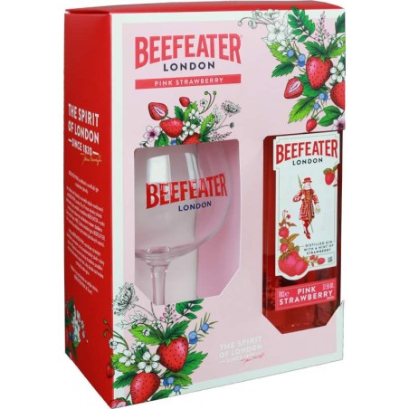 Beefeater Pink 0,7l kazeta + sklenice