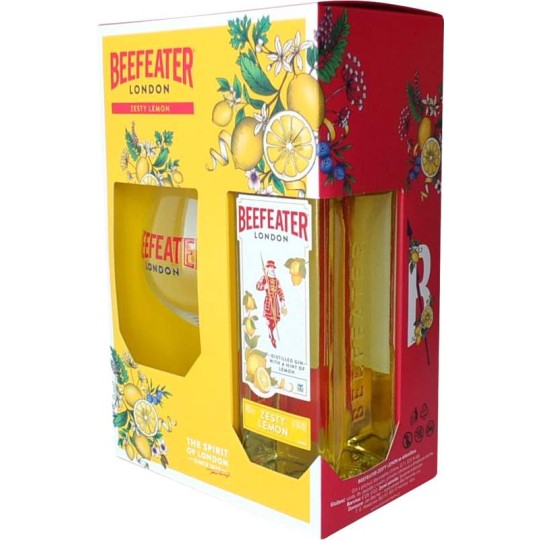 Beefeater Zesty Lemon 0,7l kazeta + sklenice