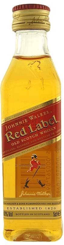 Johnnie Walker Red label 0,05l