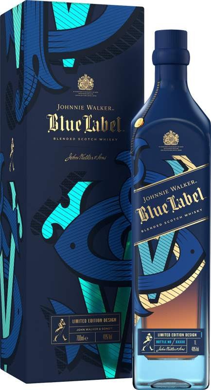 Johnnie Walker Blue label 60 let 0,7l