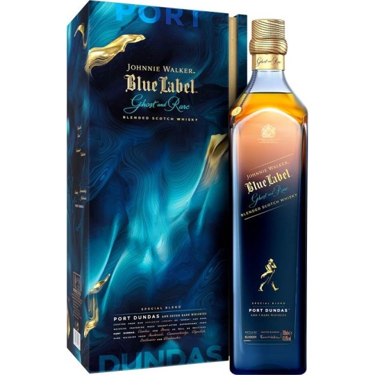 Johnnie Walker Blue label Blue Label Ghost and Rare 60 let 0,7l