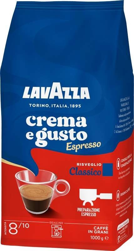 Lavazza Crema e Gusto Espresso 1kg zrno