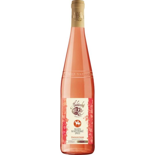 Svatomartinské Zweigeltrebe rosé 0,75l - Habánské sklepy