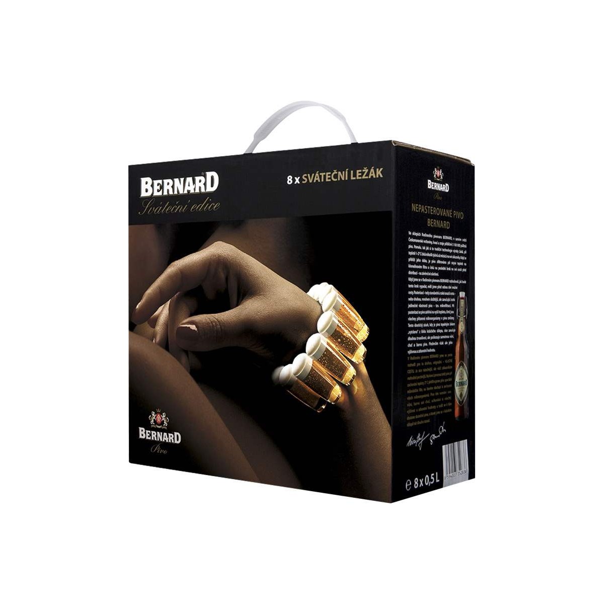 Bernard Sváteční ležák multipack 8x 0,5l - sklo