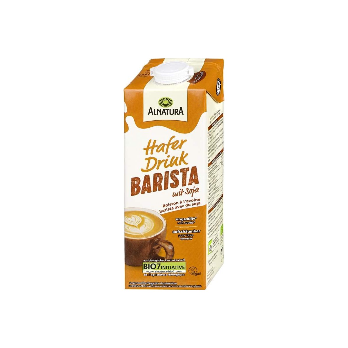 Alnatura ovesný nápoj barista BIO 1l