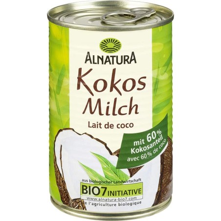 Alnatura Kokosové mléko 60% BIO 0,4l