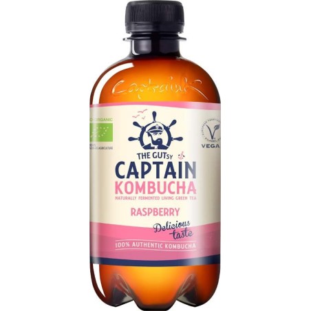 Captain Kombucha Malina 0,4l PET`
