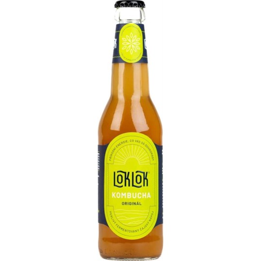 LokLok Kombucha Original 0,33l sklo