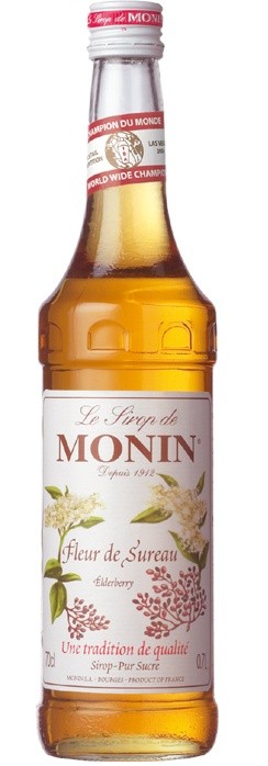 Monin Elderberry - bezinkový sirup 1l