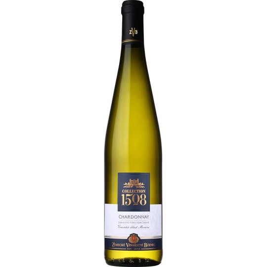 Chardonnay 0,75l - Zámecké vinařství Bzenec