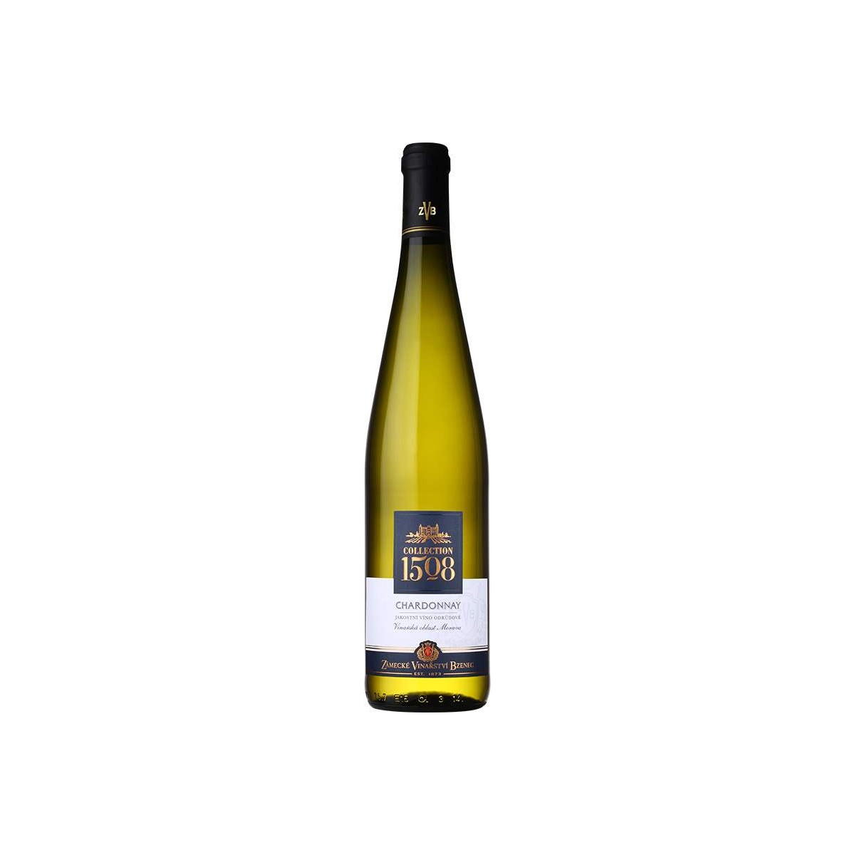 Chardonnay 0,75l - Zámecké vinařství Bzenec