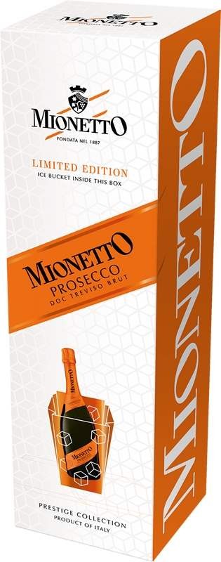 Prosecco Mionetto Prestige brut D.O.C. 0,75l + ice bucket