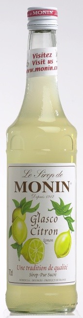 Monin Glasco Citron - citronový sirup 0,7l