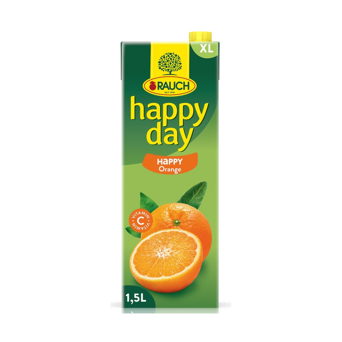 Rauch Happy Day pomeranč 100% 1,5l