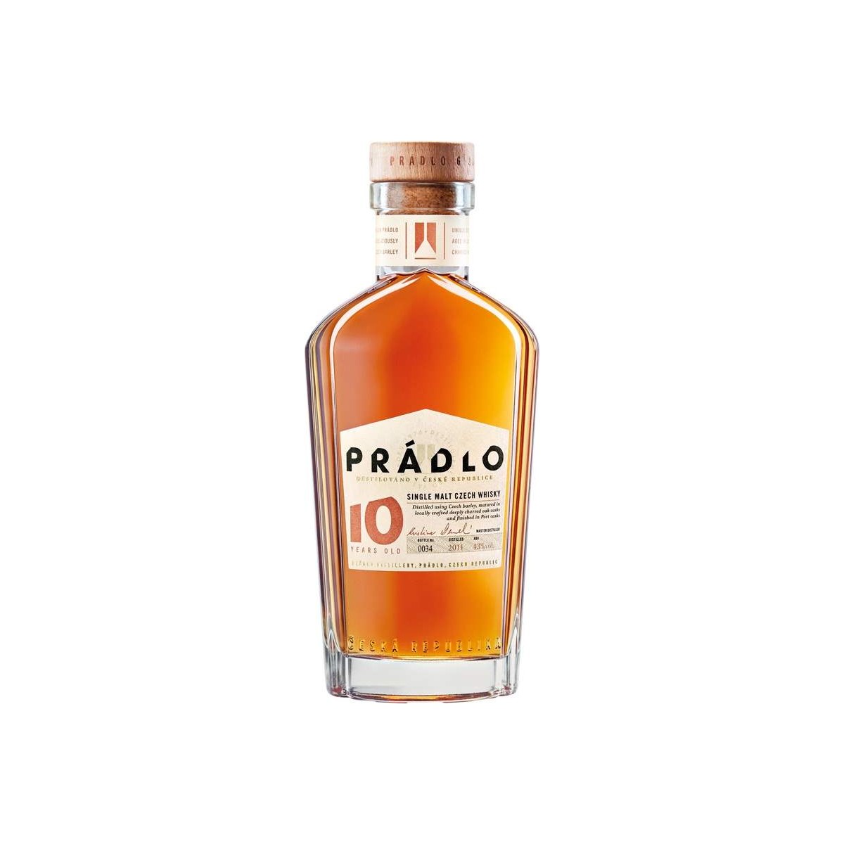 Prádlo Single Malt Czech Whisky 10YO 0,7l