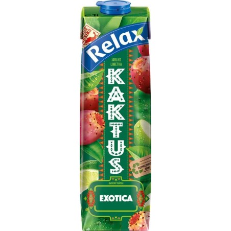 Relax Exotica Kaktus - limetka - jablko 1l